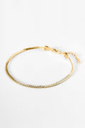 MINI DANI HERRINGBONE BRACELET BY THATCH