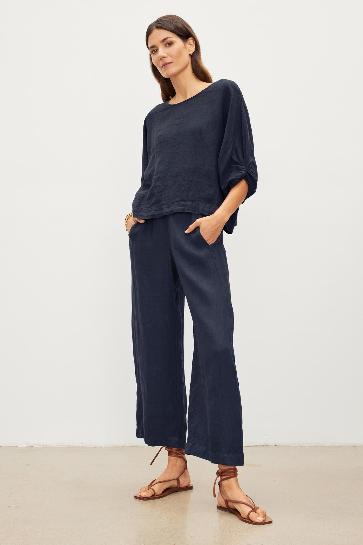 CASS LINEN TOP