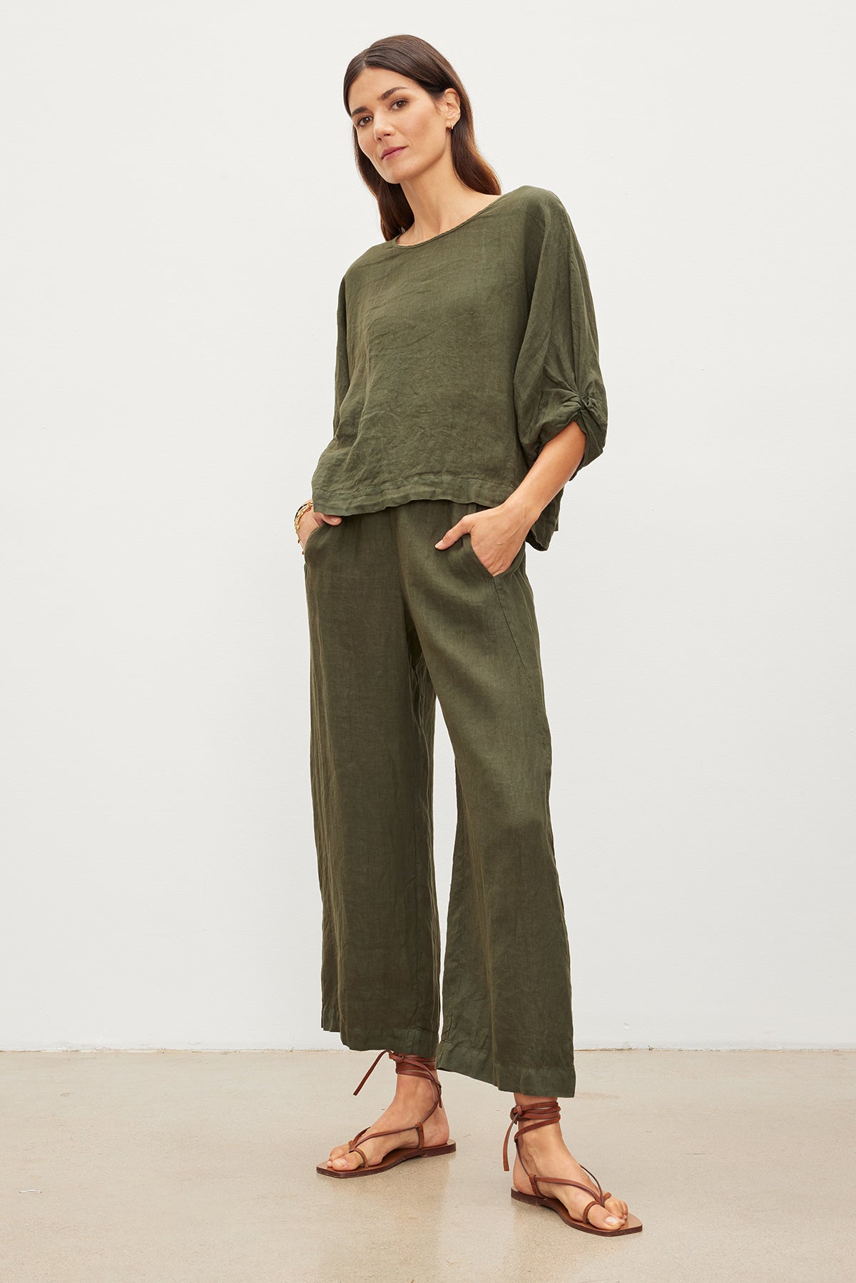 CASS LINEN TOP