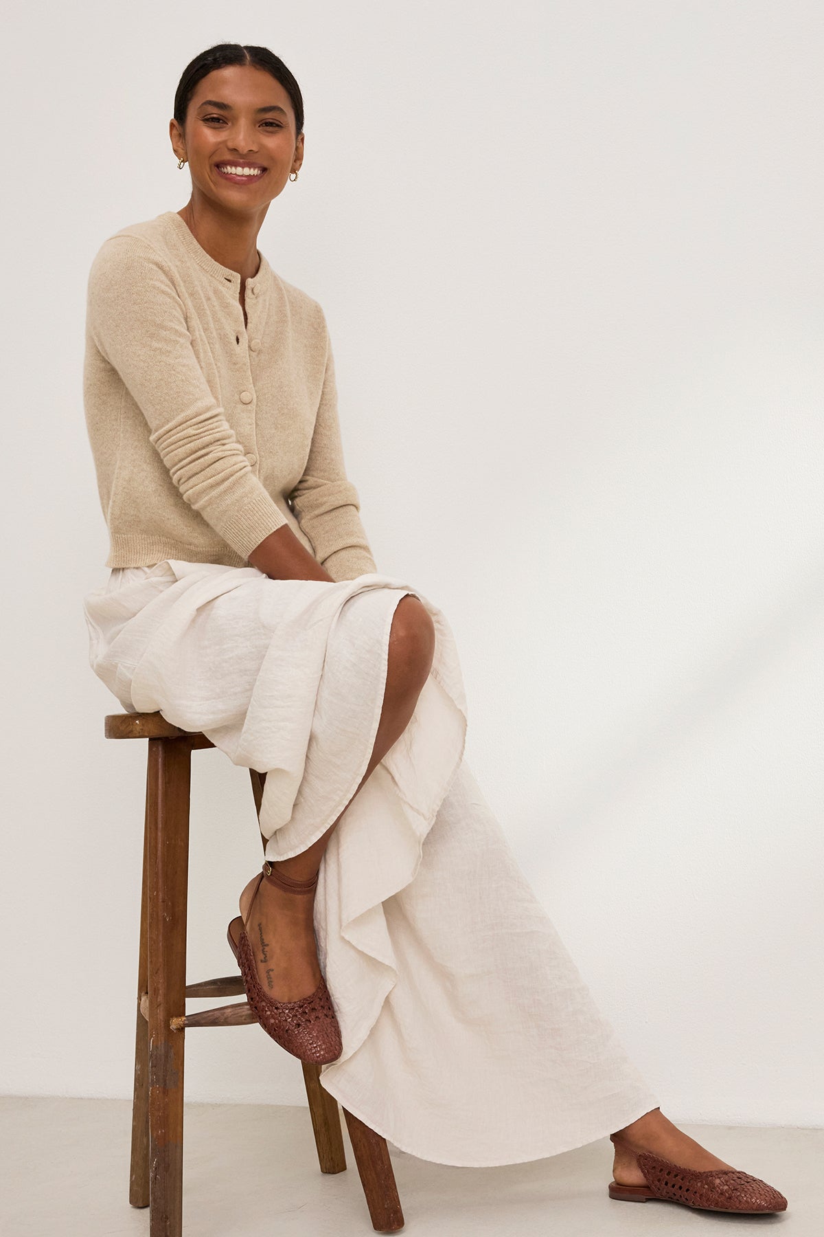 MEMPHIS LINEN SKIRT