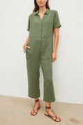 ELIA COTTON GAUZE JUMPSUIT