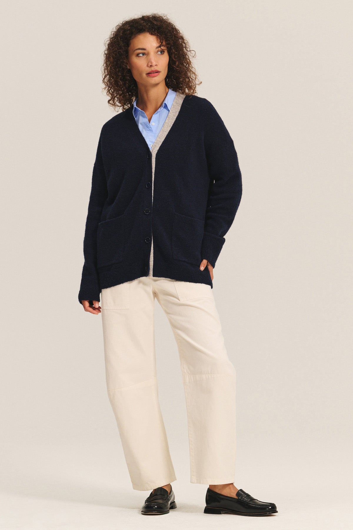 BRYLIE SANDED TWILL UTILITY PANT