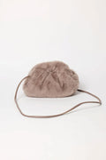 FAUX FUR CLUTCH