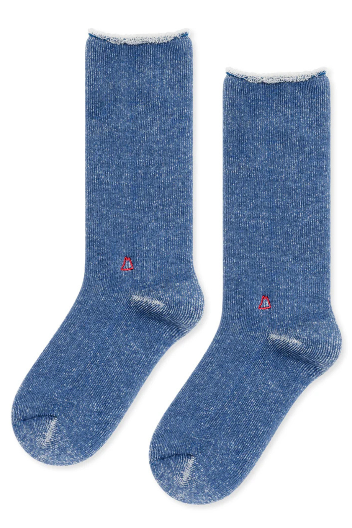 HOODIE WOOL MEN'S CREW SOCKS BY HANSEL FROM BASEL