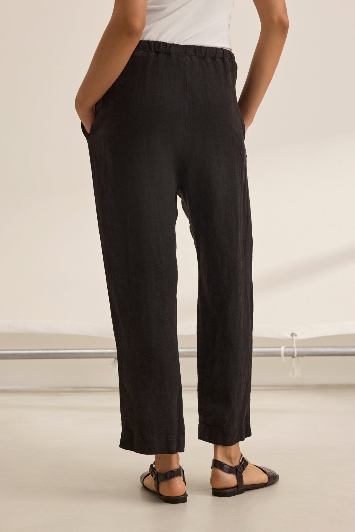 CLEE HEAVY LINEN PANT