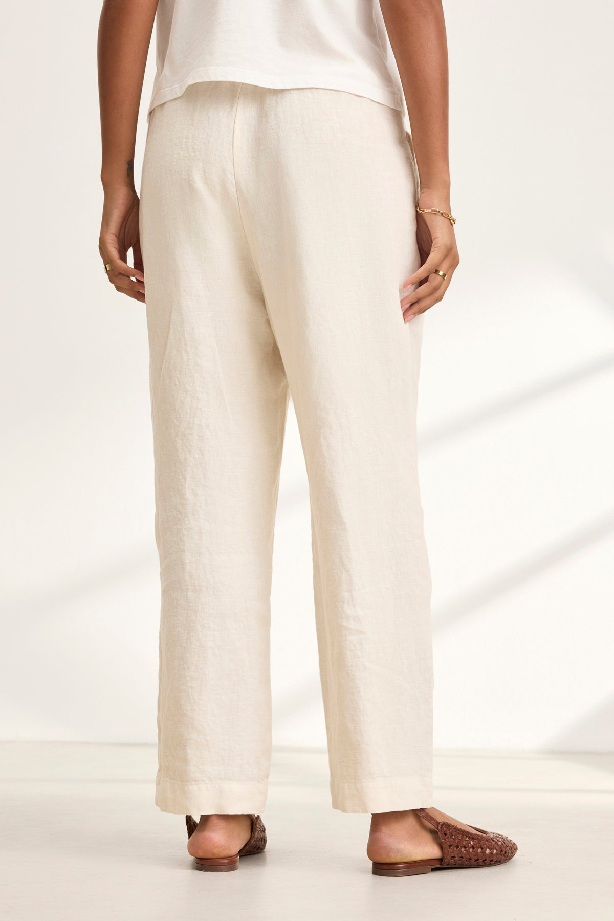 CLEE HEAVY LINEN PANT