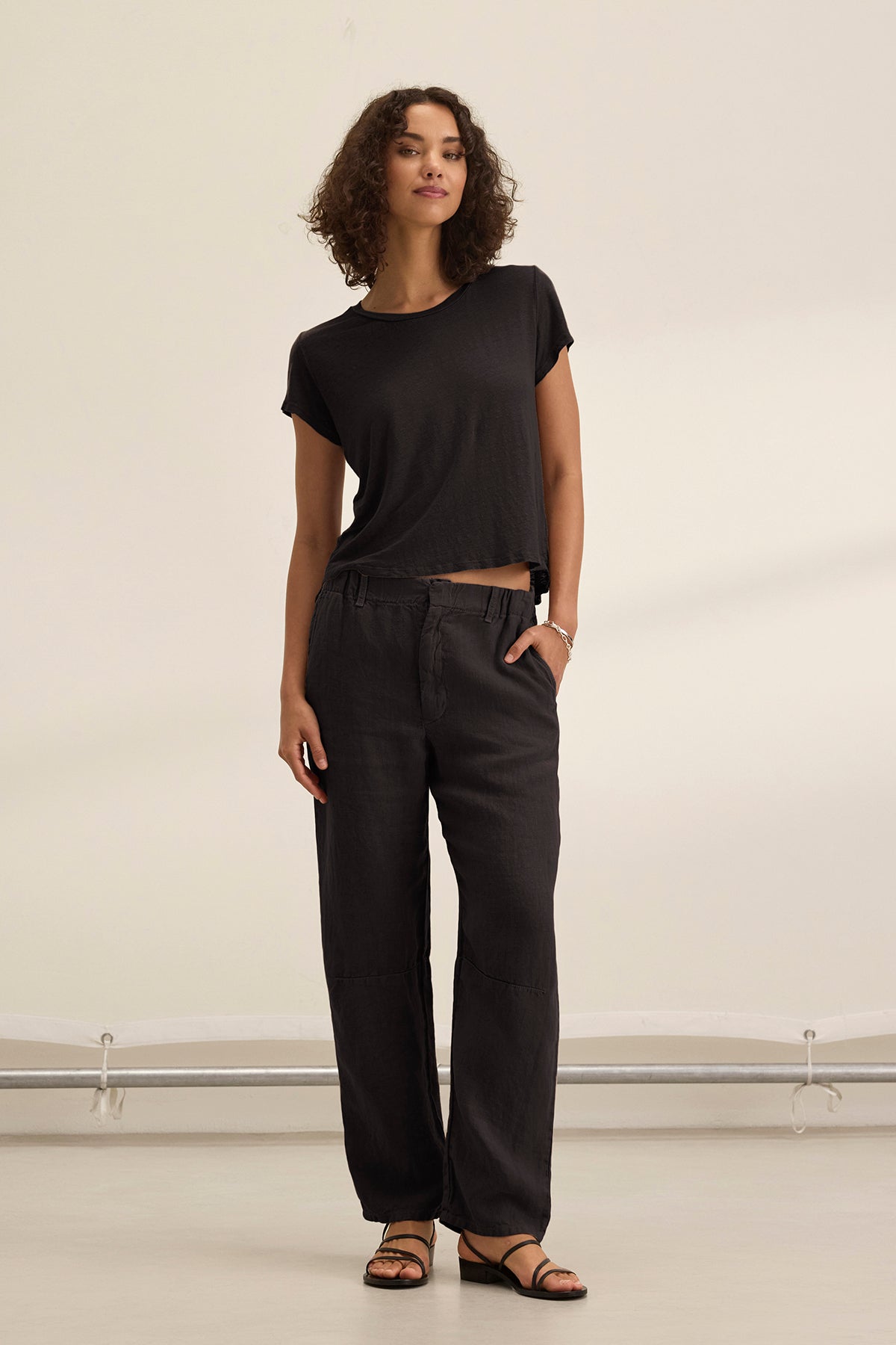 TAYLOR HEAVY LINEN PANT