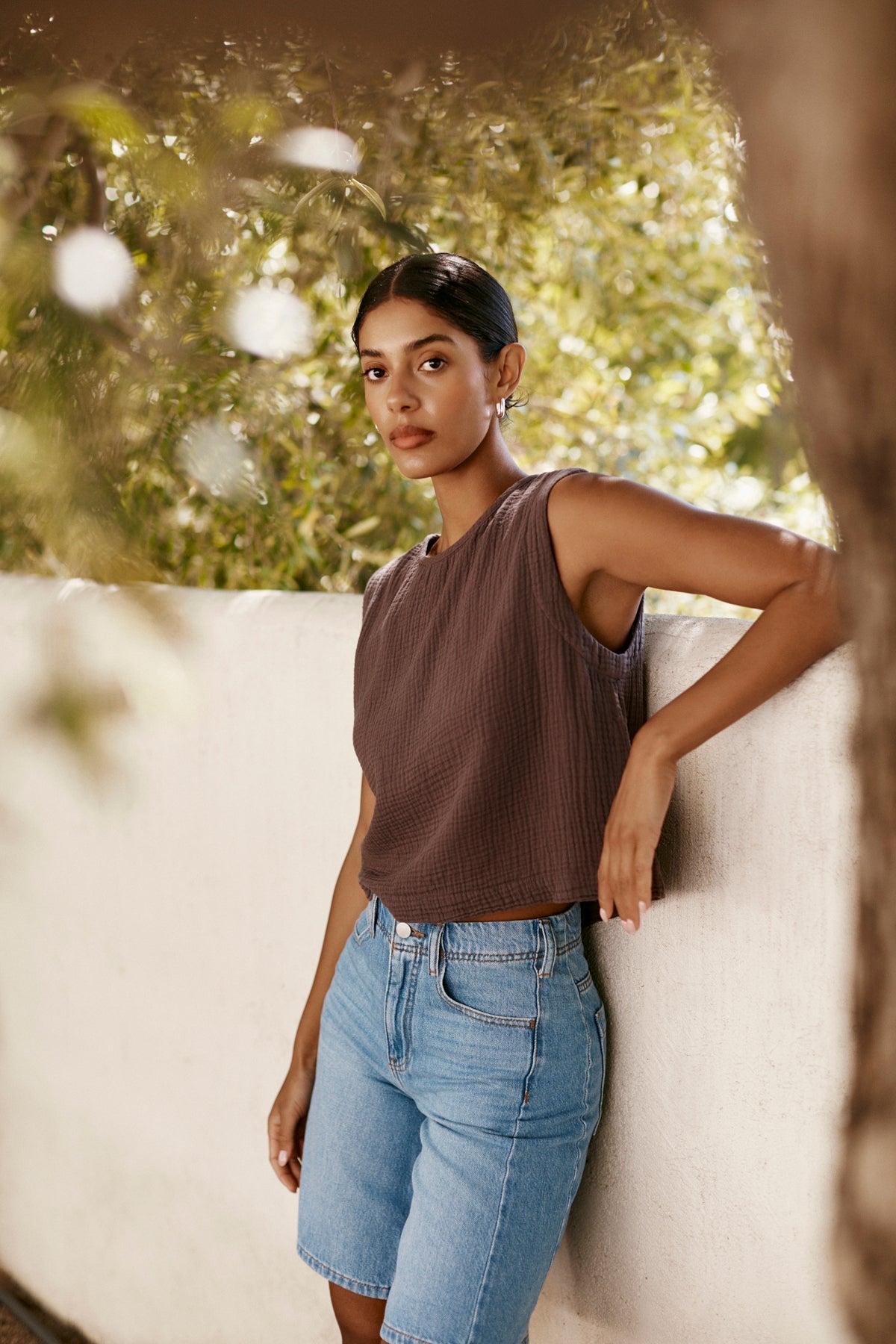 MILNEY COTTON GAUZE TOP