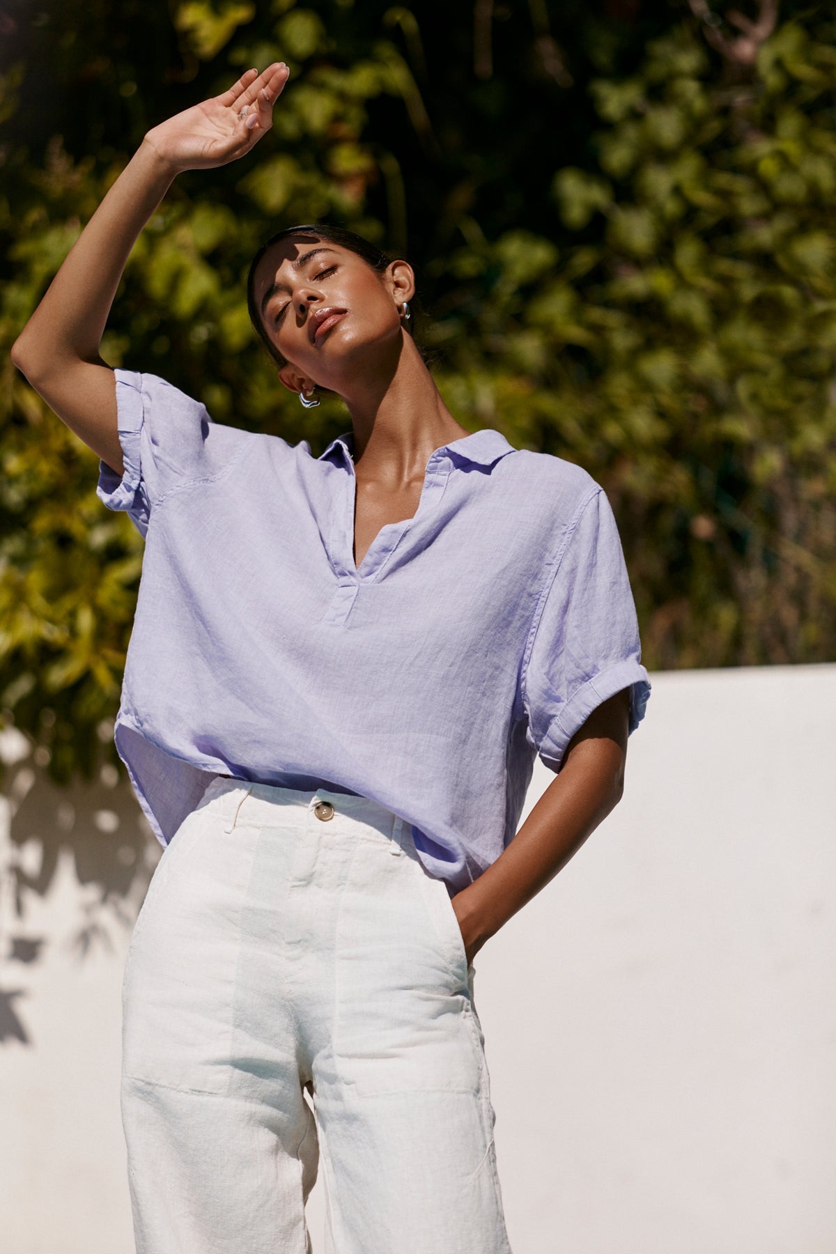VIVICA LINEN TOP