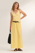 CELESTE COTTON GAUZE SKIRT