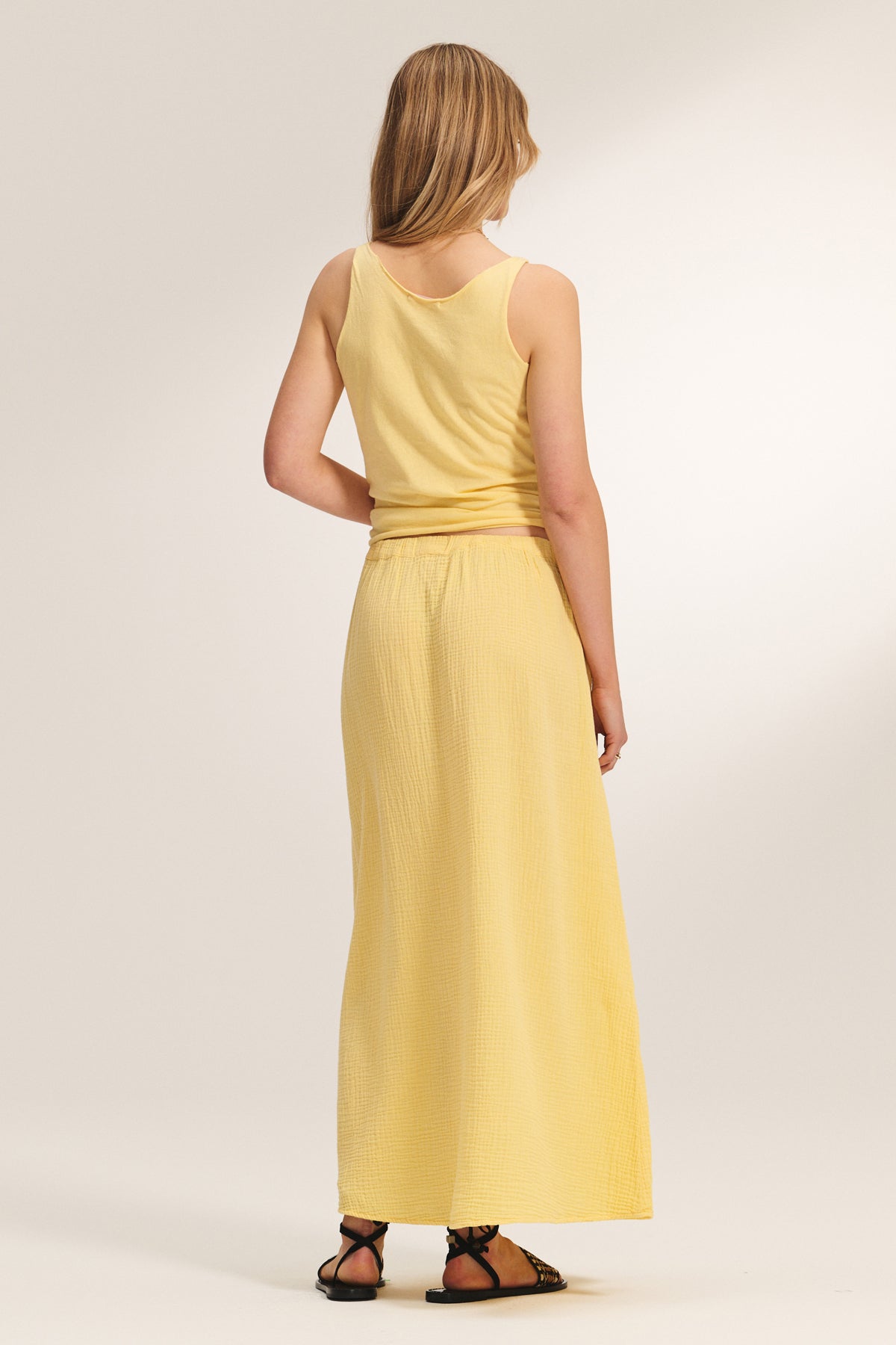 CELESTE COTTON GAUZE SKIRT