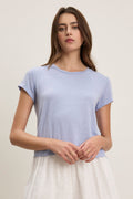CASEY LINEN KNIT TEE