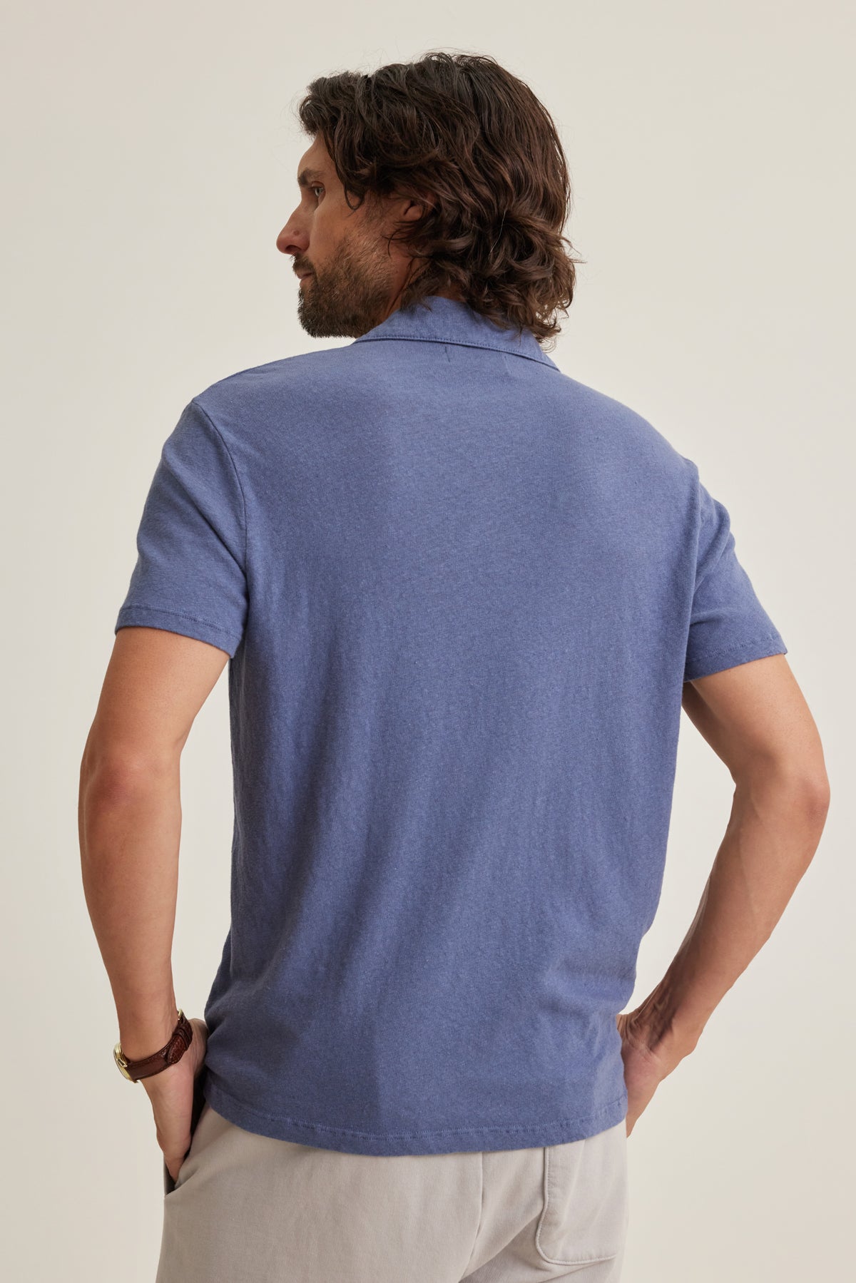 BECK LINEN COTTON POLO