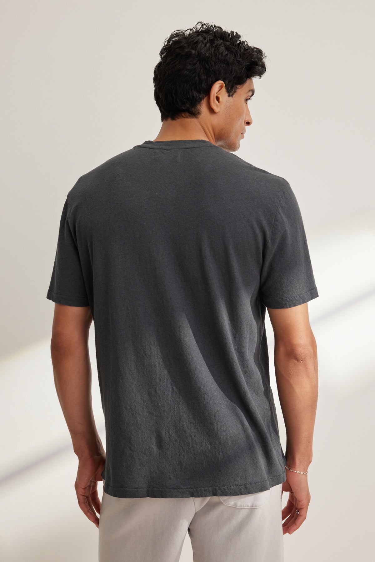 LEVINSON LINEN COTTON TEE