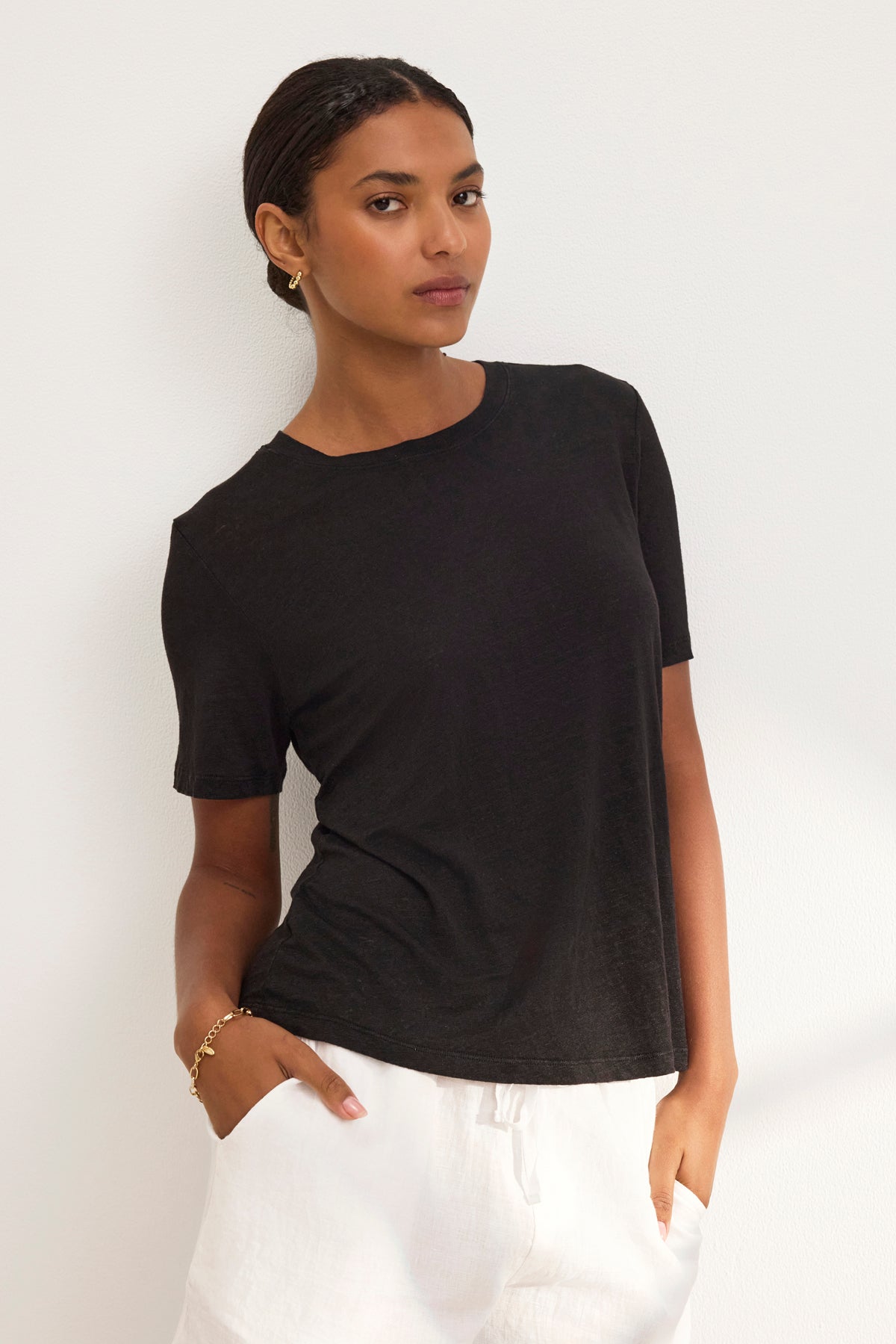 HERITAGE LINEN KNIT TEE