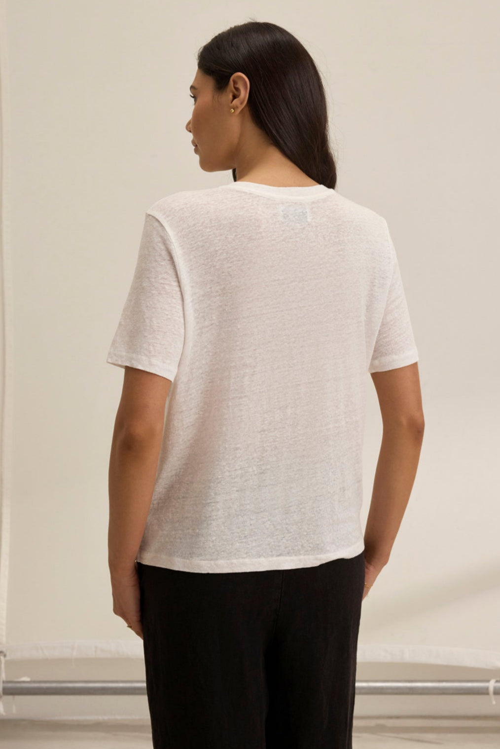 HERITAGE LINEN KNIT TEE