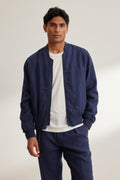 MURPHY LINEN BOMBER JACKET