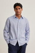 CARUSO LINEN BUTTON-UP SHIRT