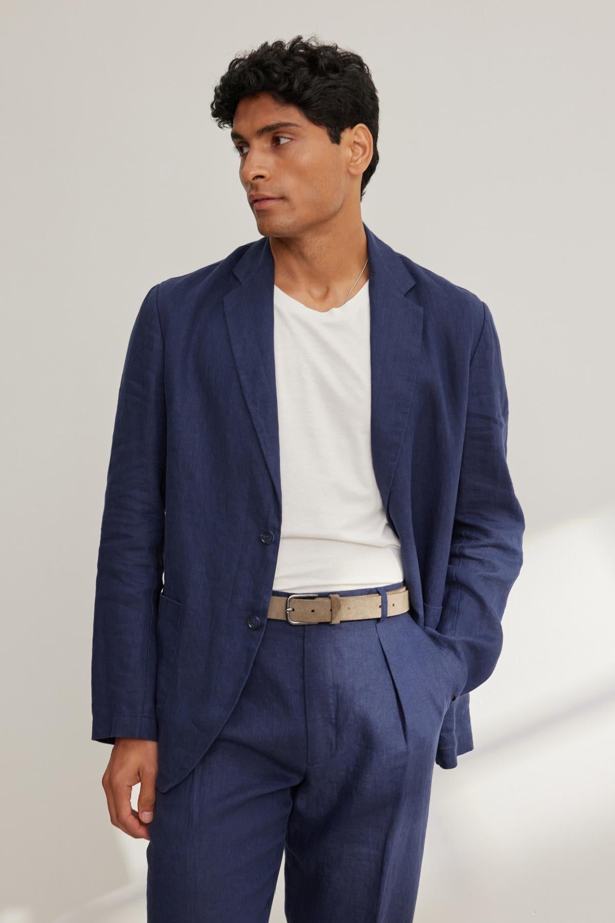 WARREN LINEN BLAZER