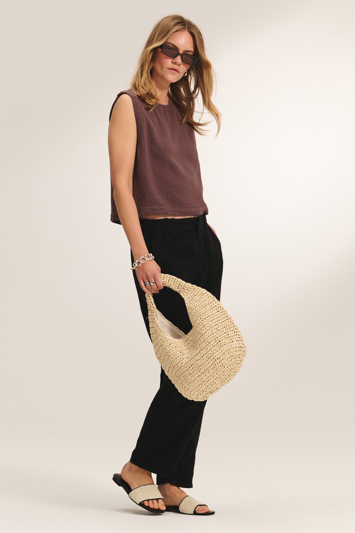 MILNEY COTTON GAUZE TOP