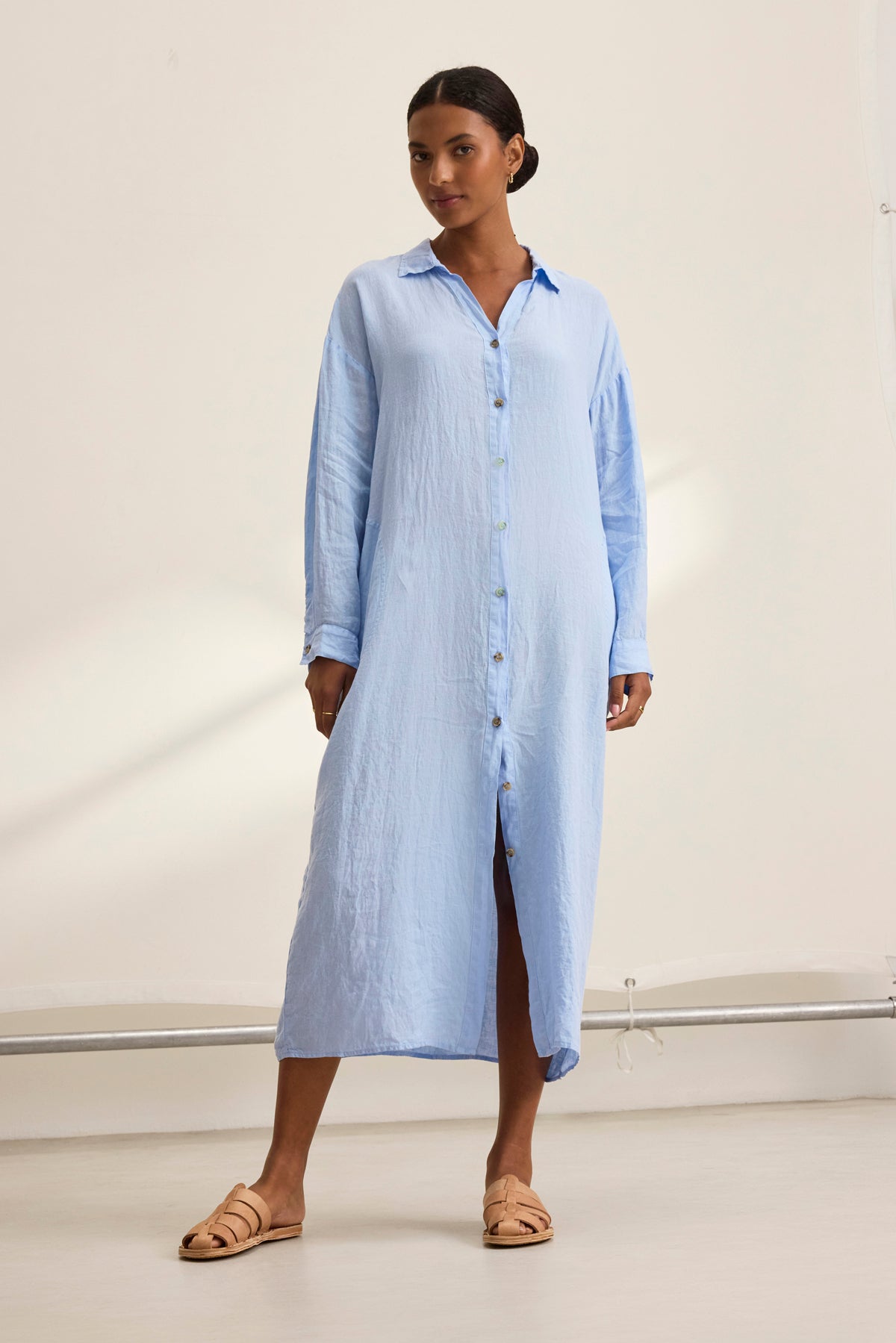 NICOLE LINEN DRESS