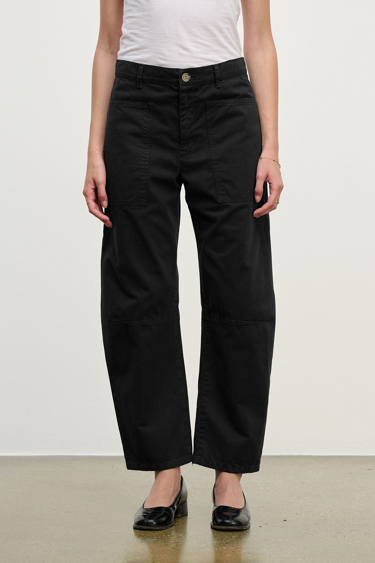 BRYLIE SANDED TWILL UTILITY PANT