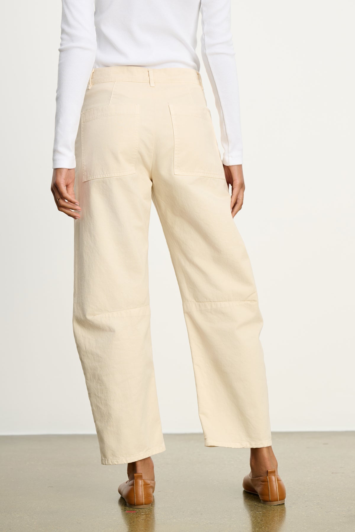 BRYLIE SANDED TWILL UTILITY PANT