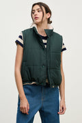 CATHY PUFFER SHERPA REVERSIBLE VEST