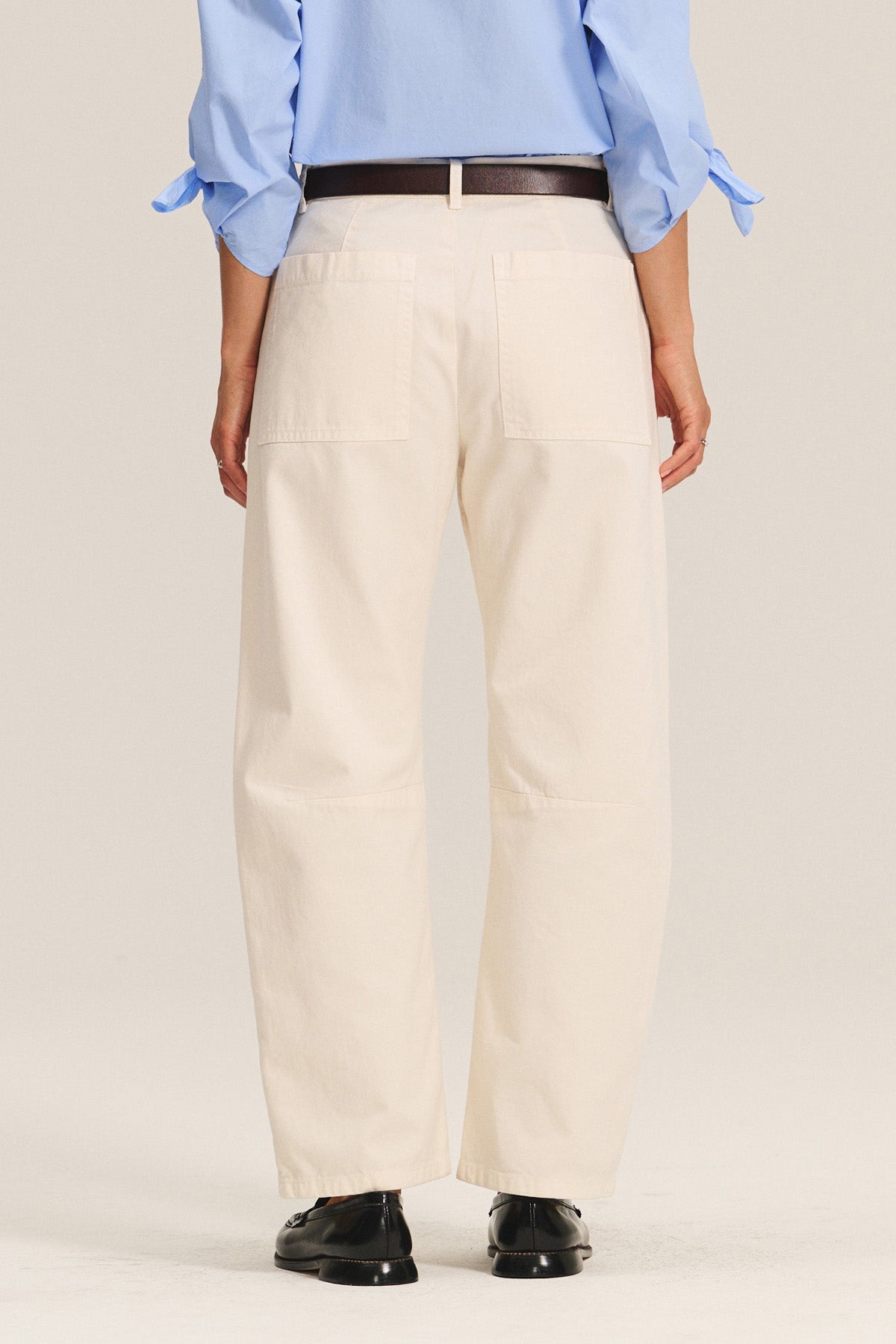 BRYLIE SANDED TWILL UTILITY PANT
