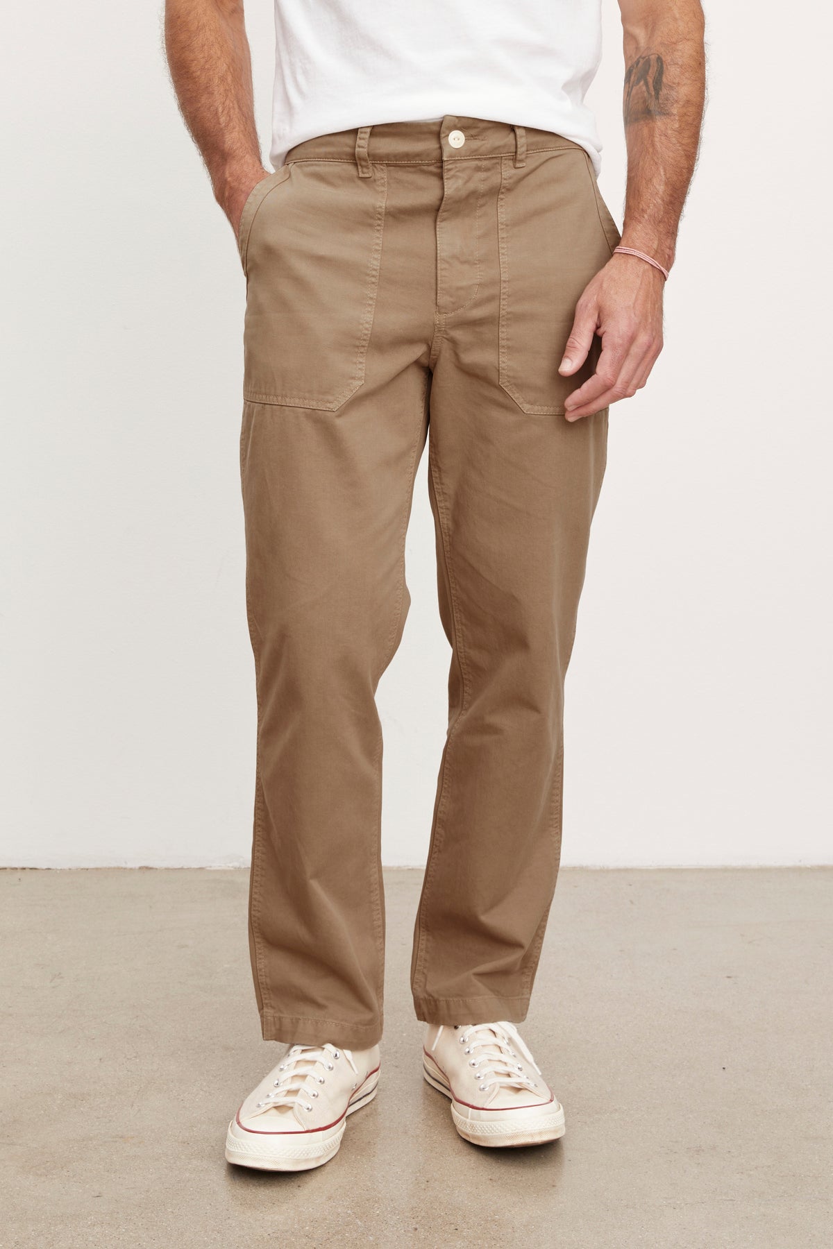 TOBY SANDED TWILL PANT