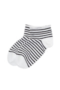 STRIPED BOOTIE SOCK BY LITTLE RIVER SOCK MILL