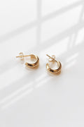 VINCE CHUNKY GOLD HOOP BY THATCH