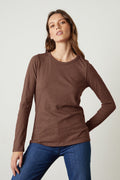 LIZZIE ORIGINAL SLUB LONG SLEEVE TEE