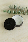 NUMBER TWO TRAVEL CANDLE BY VELVET BY GRAHAM AND SPENCER