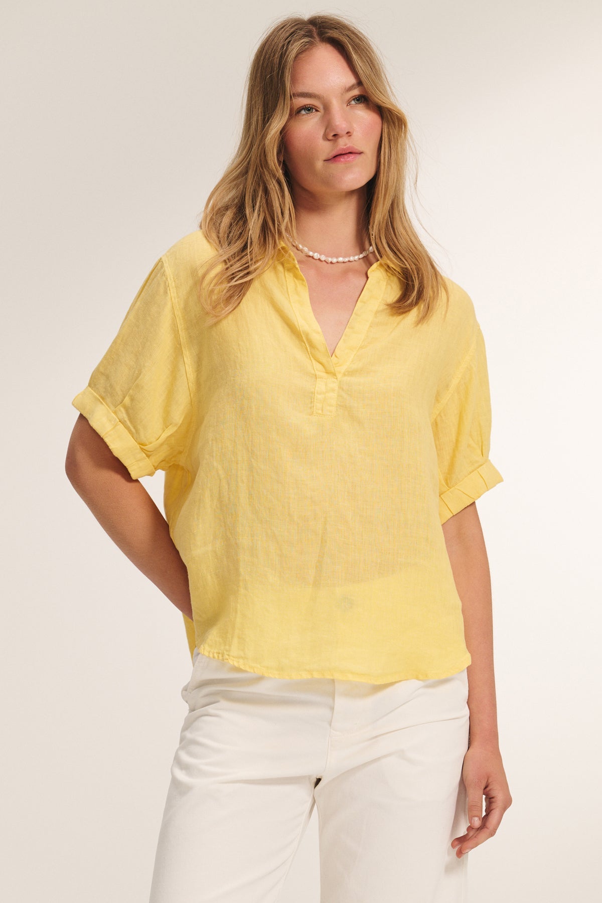 VIVICA LINEN TOP