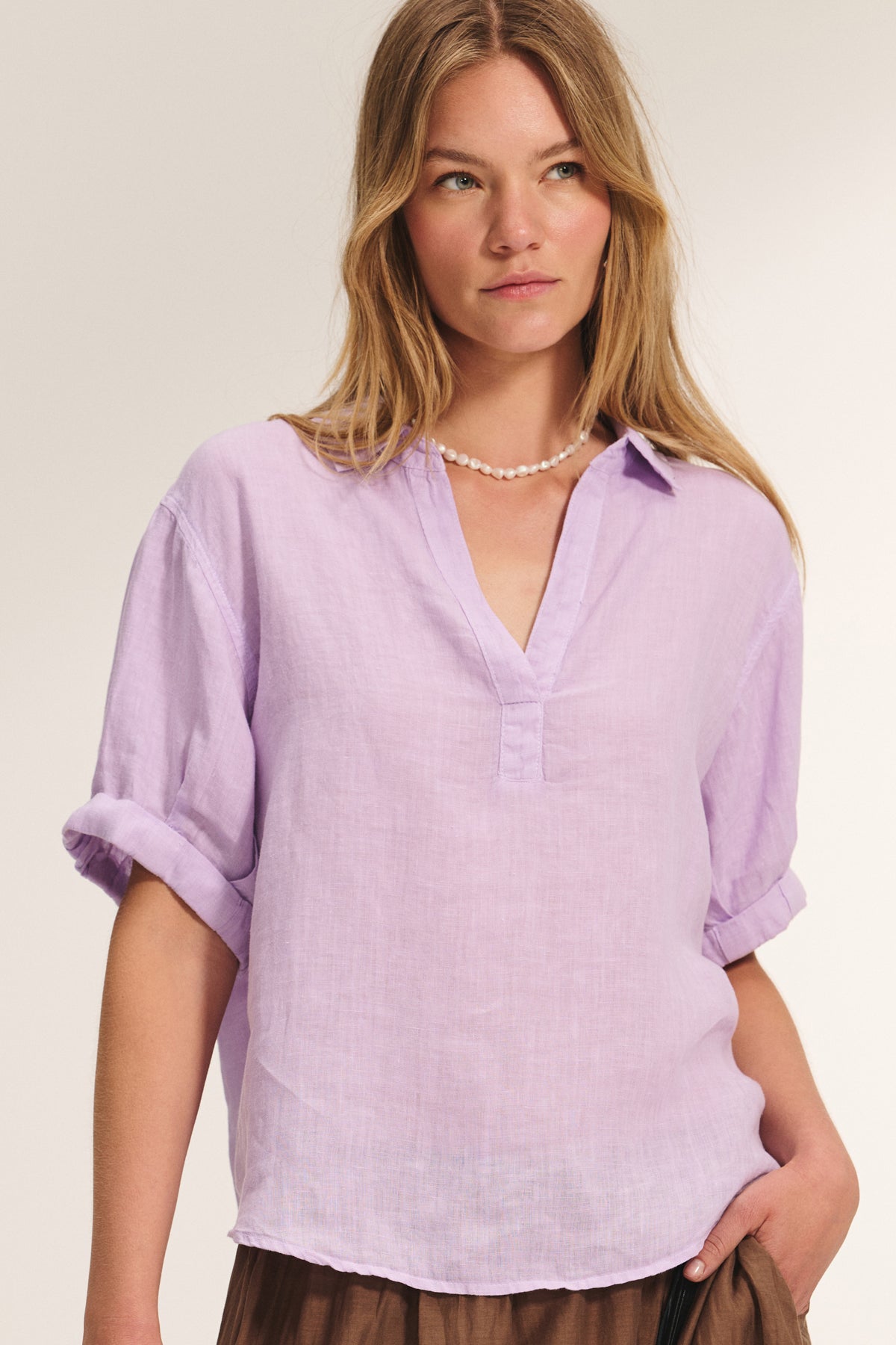 VIVICA LINEN TOP