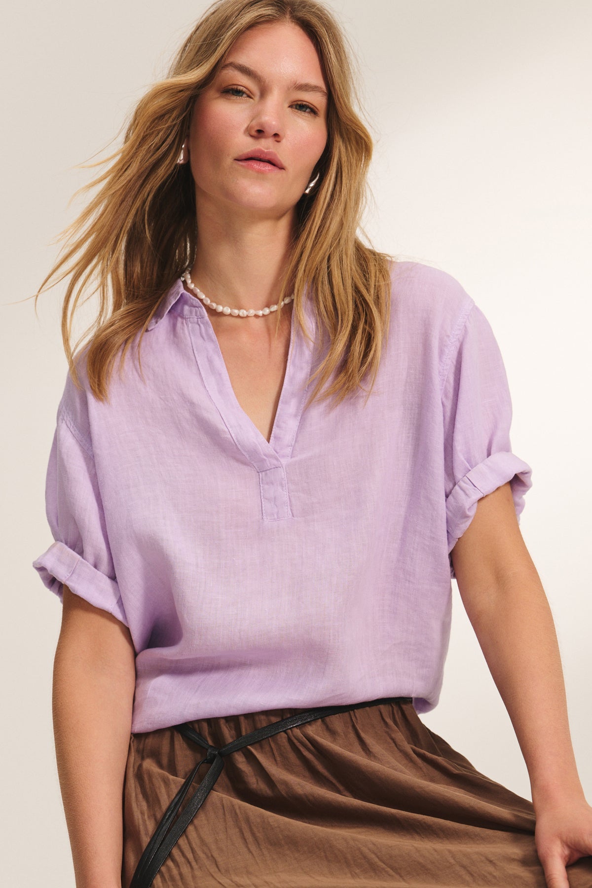 VIVICA LINEN TOP