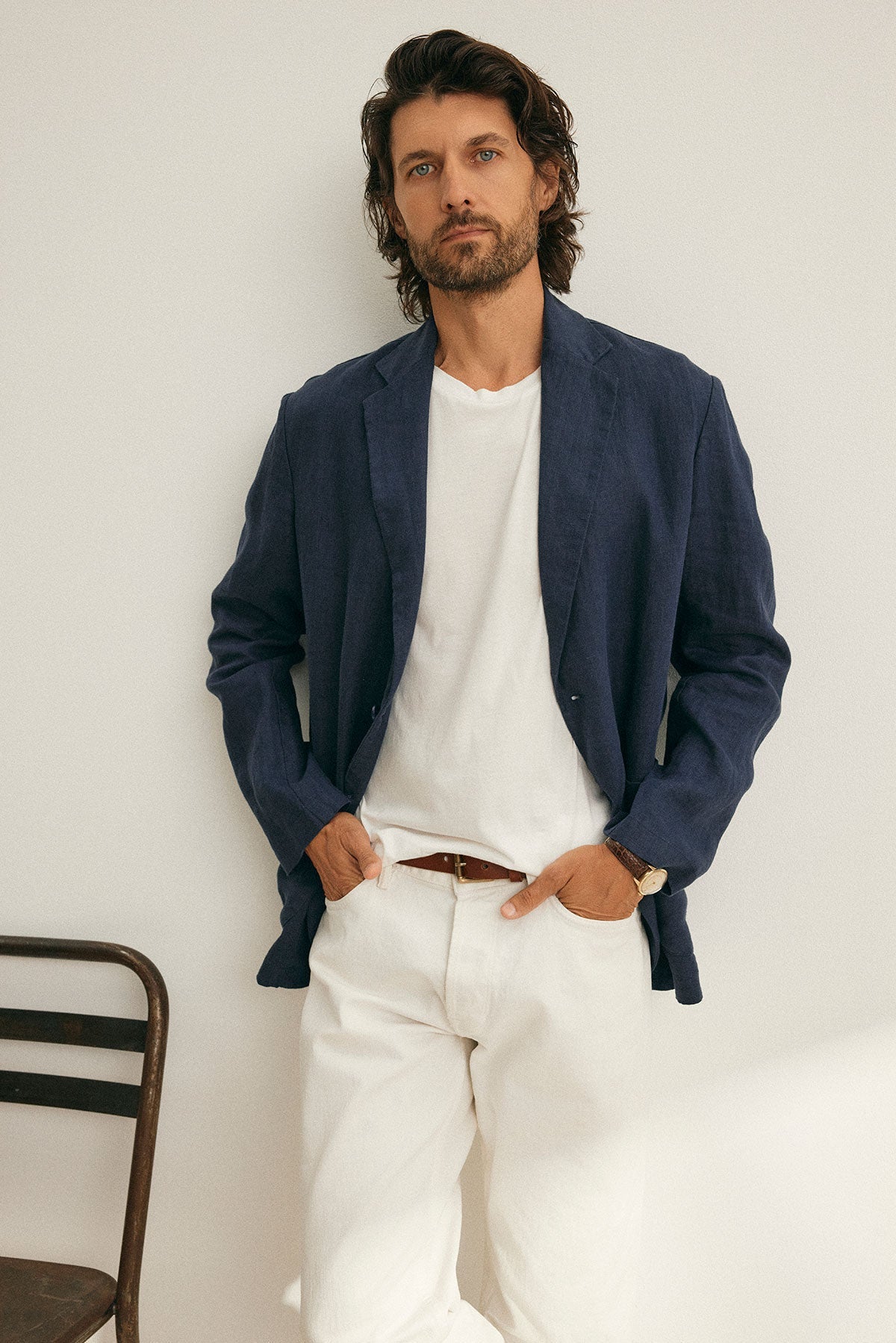 WARREN LINEN BLAZER
