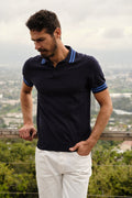 HOGAN LINEN BLEND POLO
