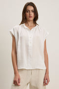 ELOWEN LINEN TOP