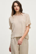 EMILY LINEN TOP