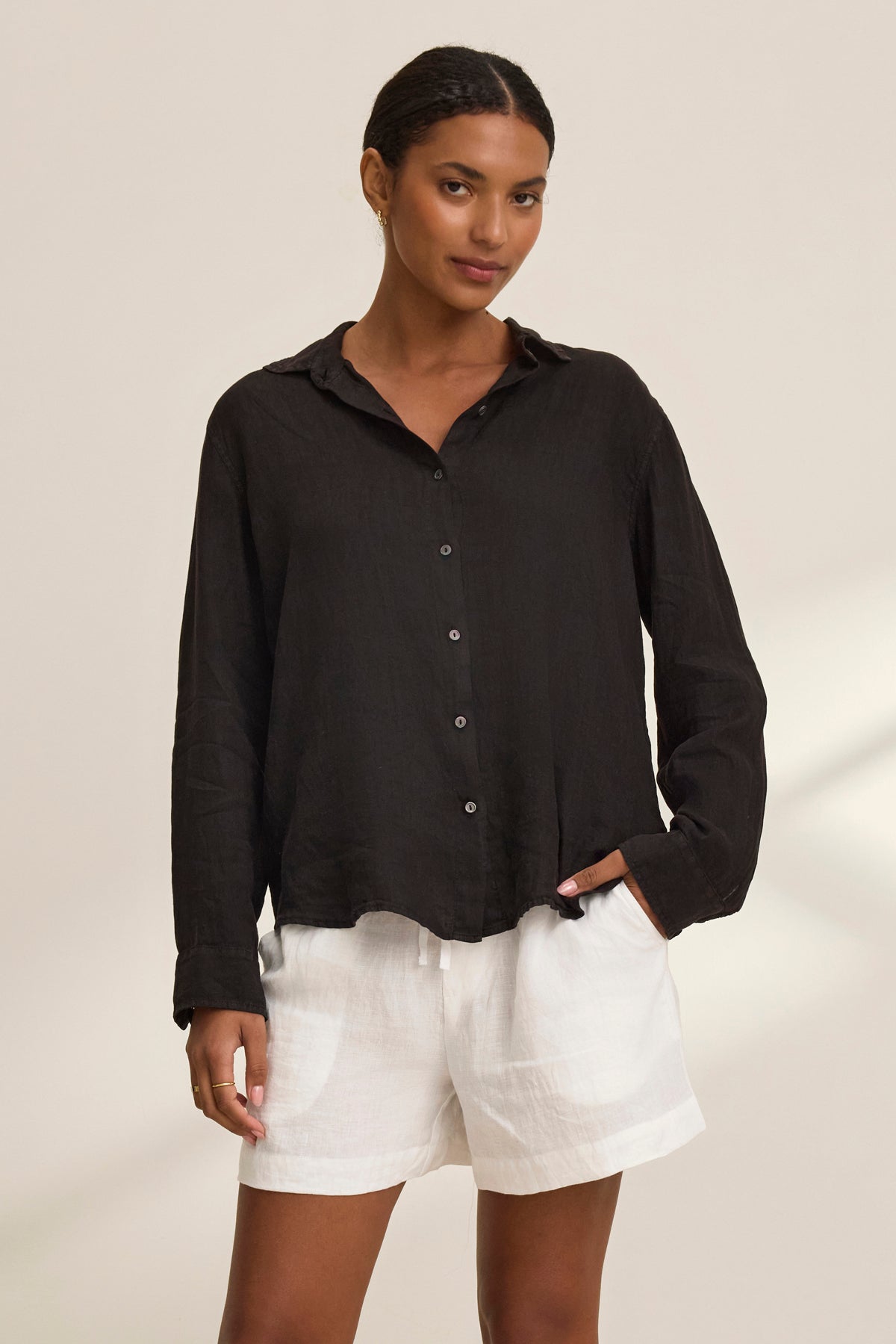 AMBER LINEN SHORT