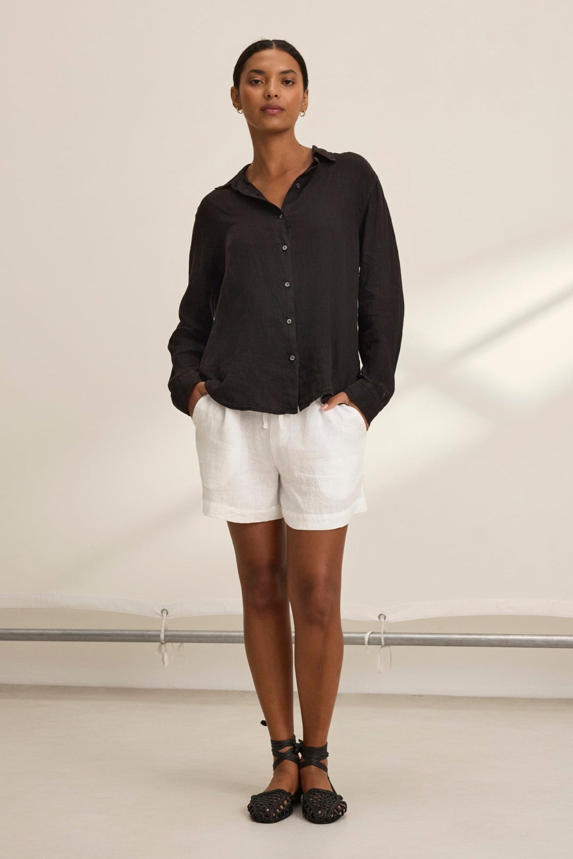 AMBER LINEN SHORT