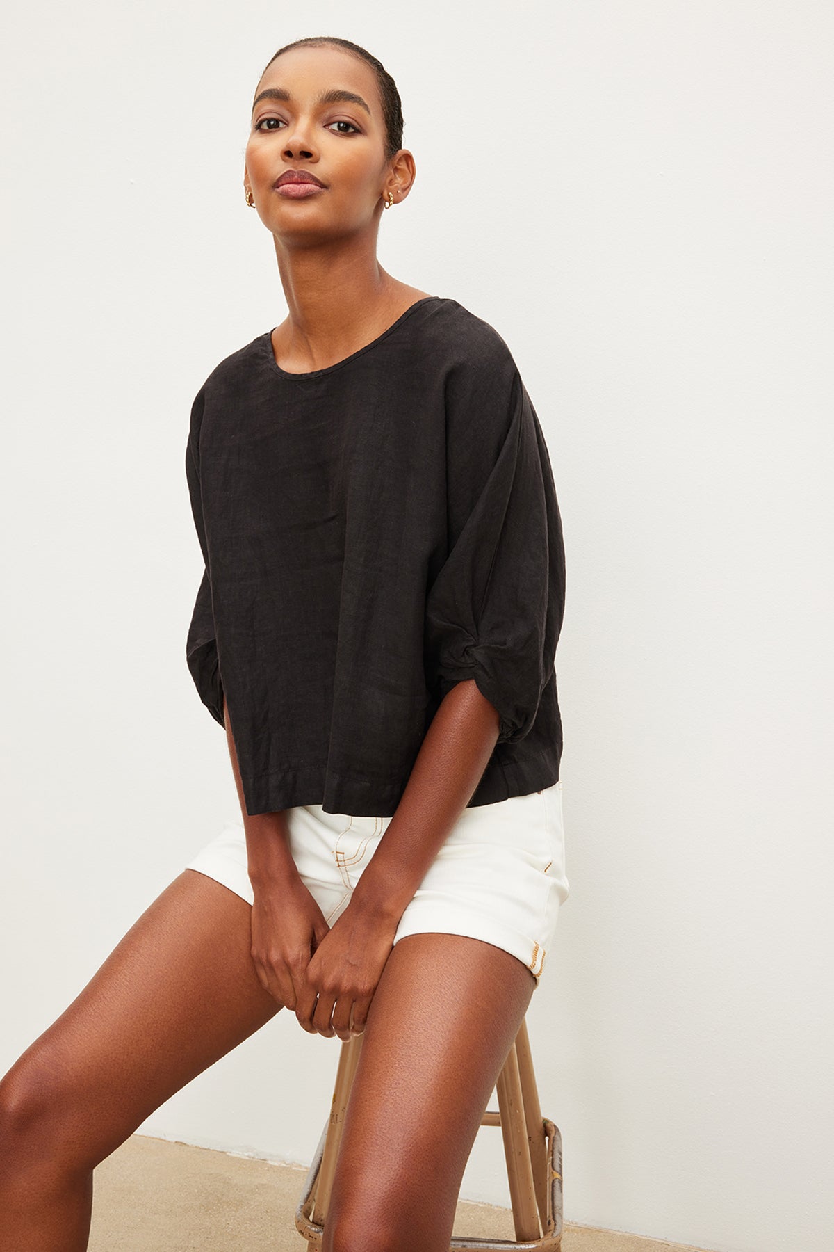 CASS LINEN TOP