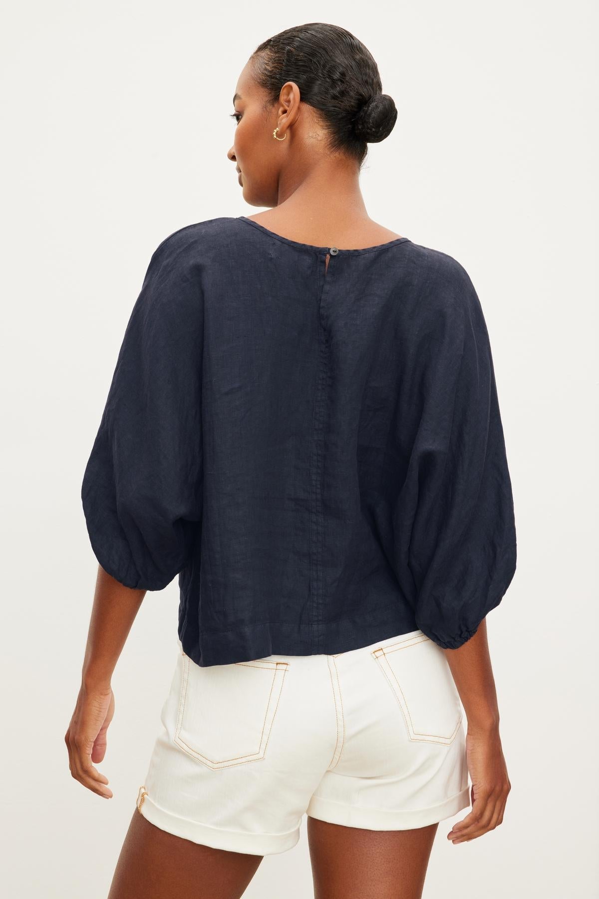 CASS LINEN TOP