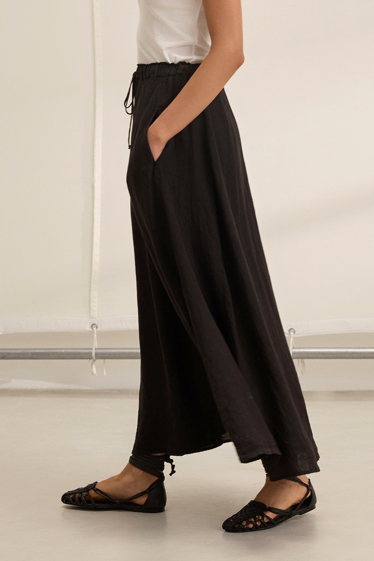 MEMPHIS LINEN SKIRT