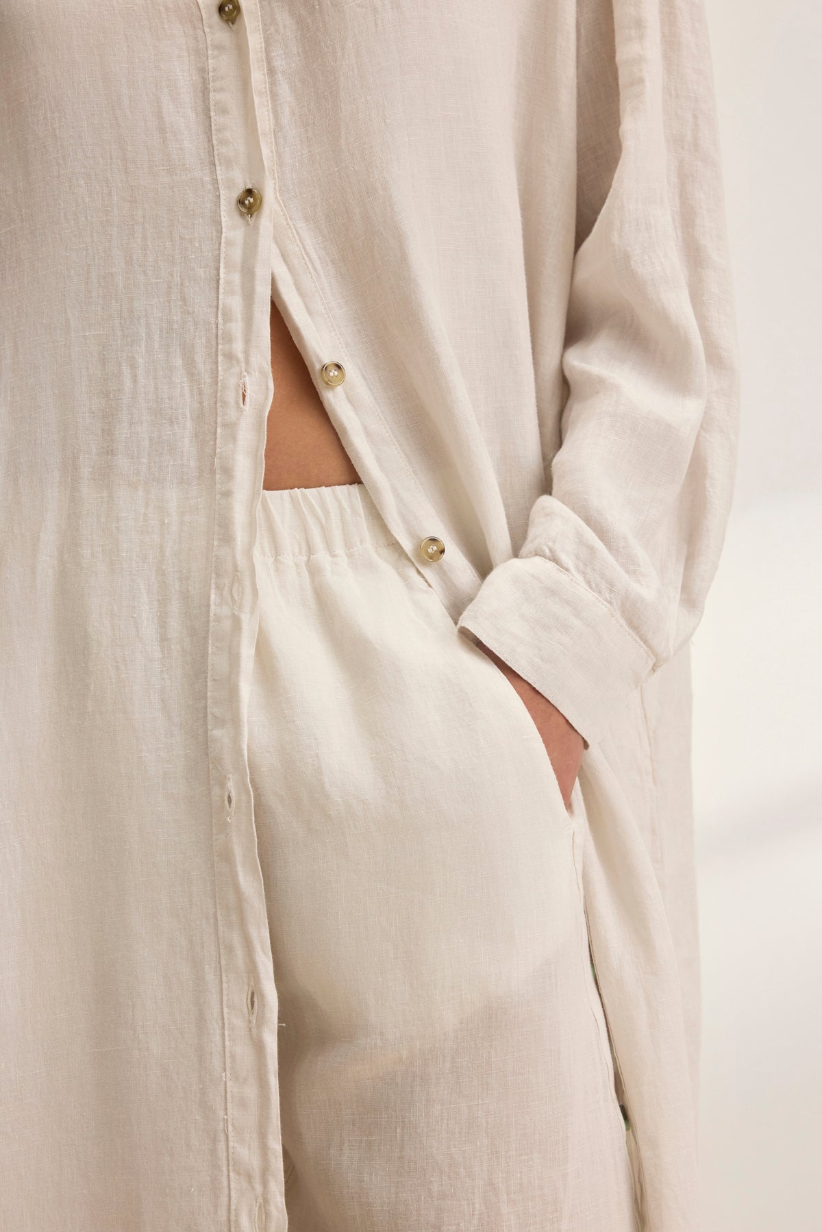NICOLE LINEN DRESS