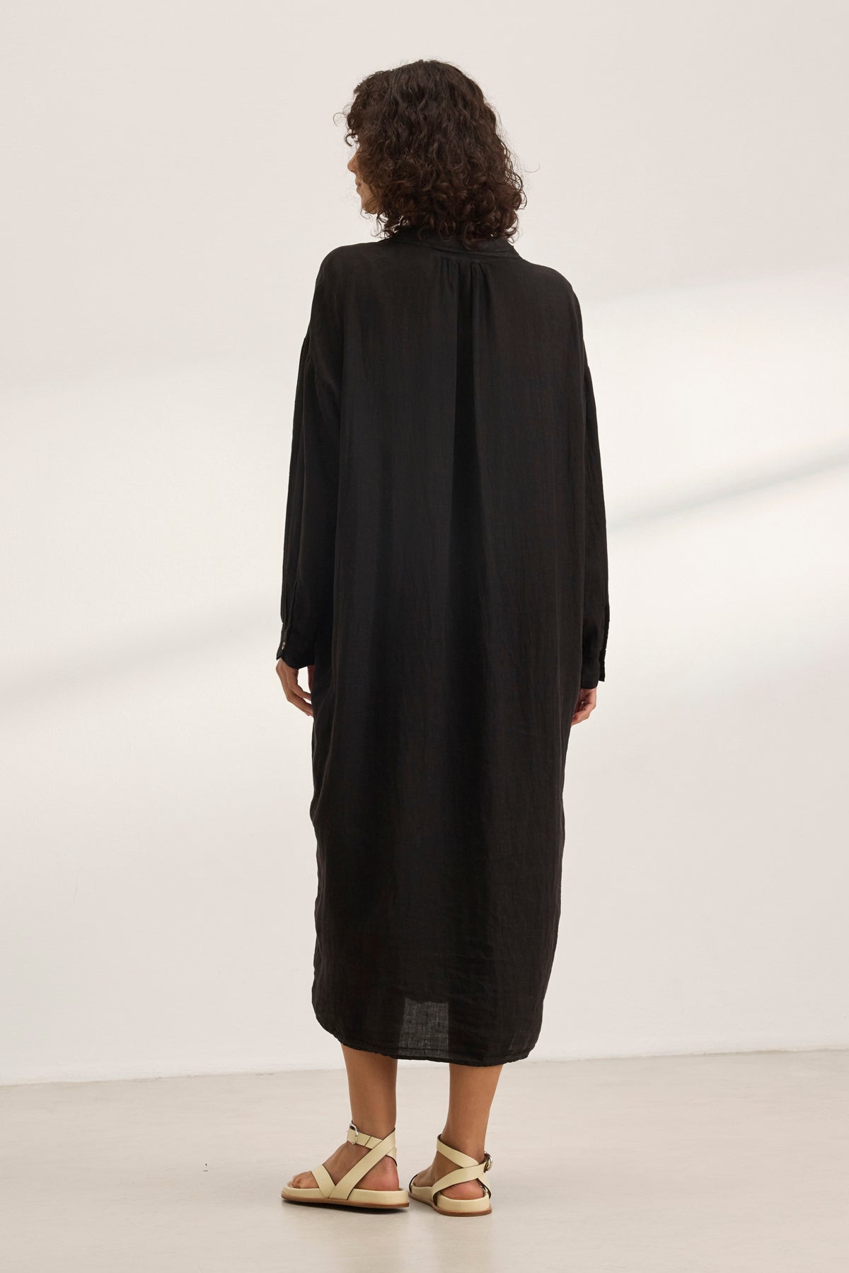 NICOLE LINEN DRESS