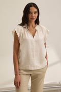 SEMIRA LINEN TOP