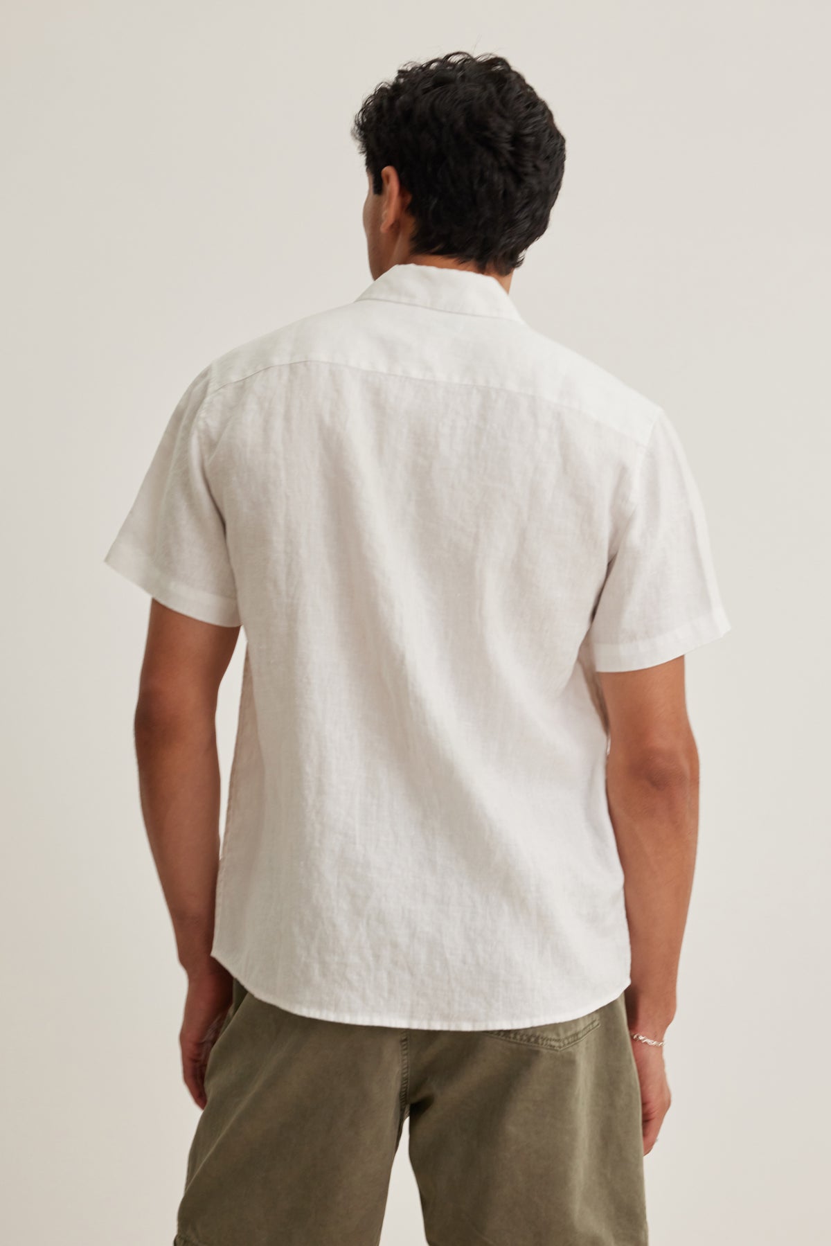 MICAH LINEN BUTTON-UP SHIRT